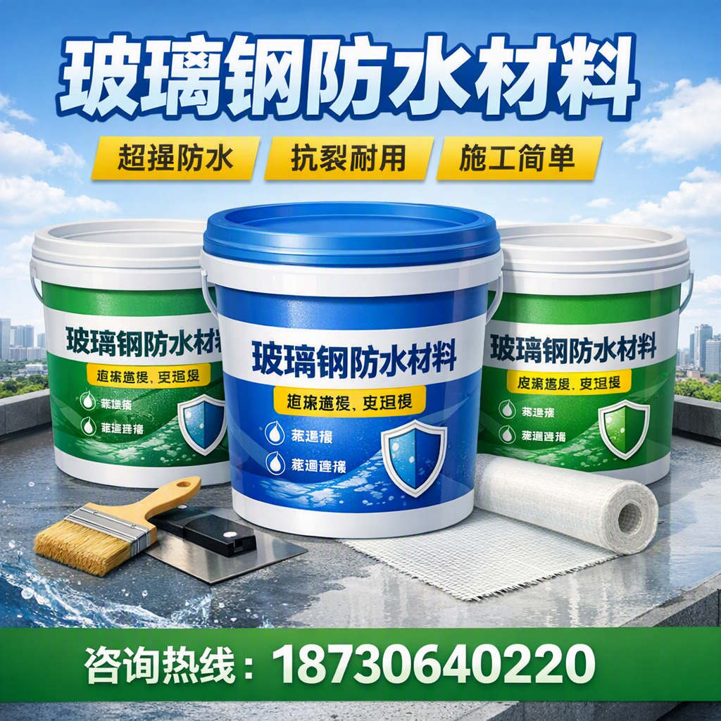 了解玻璃钢防水材料的市场趋势,遂宁 企业不可不知